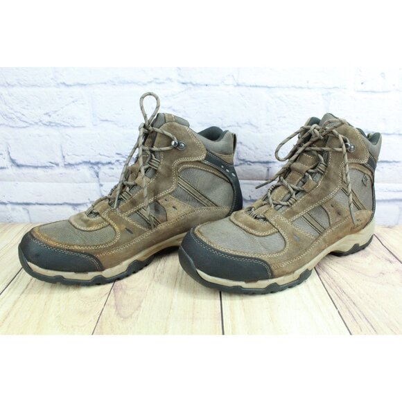 LL Bean Brown Suede Insulated Waterproof Trail Model 4 Hiking Boots Size 13 M main image 9